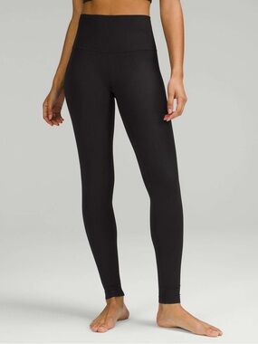 Lululemon Align Ribbed High Rise Pant 28" Black